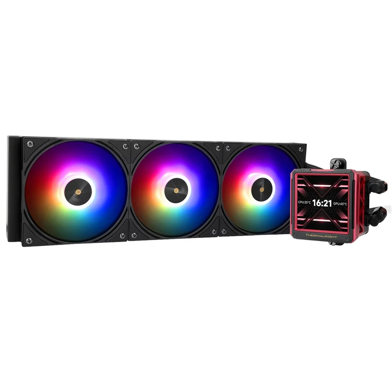 Thermalright Frozen Warframe Ultra 360 AIO ARGB CPU Liquid Cooler (Black, White)