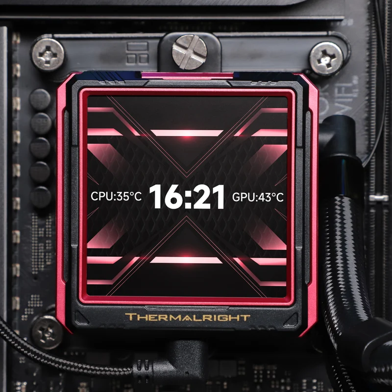 Thermalright Frozen Warframe Ultra 360 AIO ARGB CPU Liquid Cooler (Black, White)