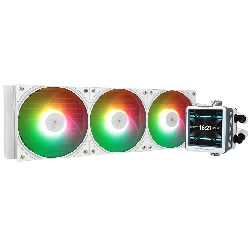 Thermalright Frozen Warframe Ultra 360 AIO ARGB CPU Liquid Cooler (Black, White)
