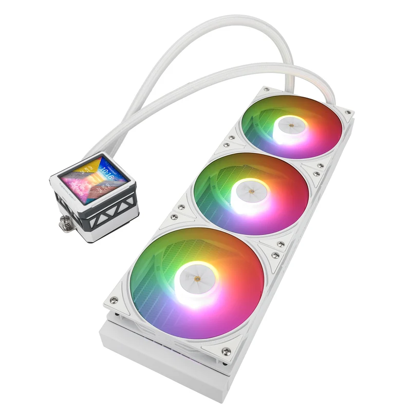 Thermalright Frozen Warframe Ultra 360 AIO ARGB CPU Liquid Cooler (Black, White)
