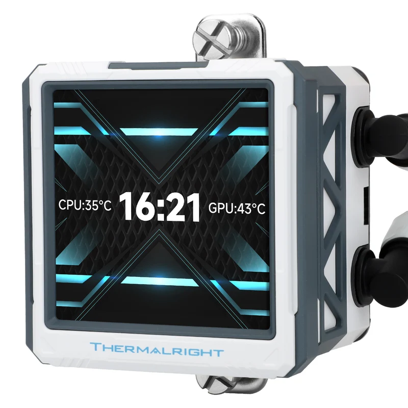 Thermalright Frozen Warframe Ultra 360 AIO ARGB CPU Liquid Cooler (Black, White)
