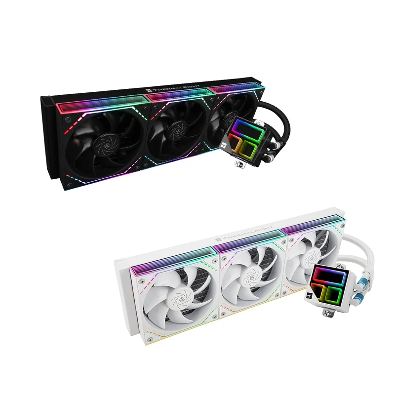 Thermalright Frozen Infinity 360 AIO CPU Liquid Cooler (Black, White)