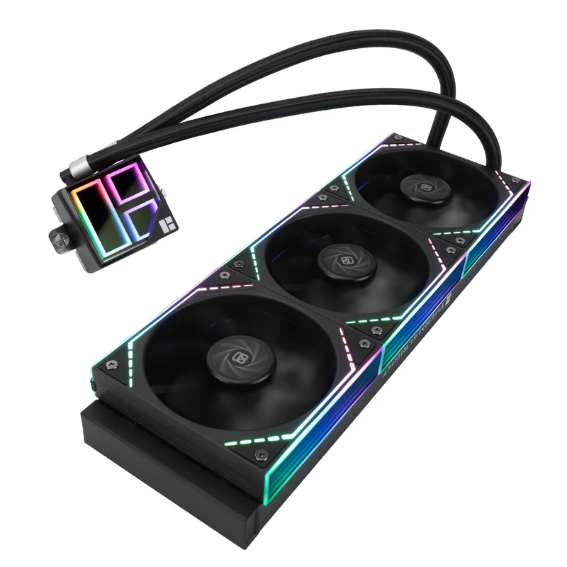Thermalright Frozen Infinity 360 AIO CPU Liquid Cooler (Black, White)