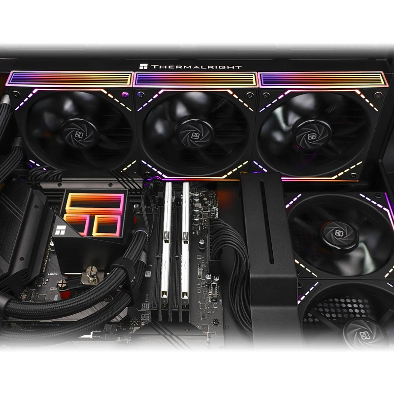 Thermalright Frozen Infinity 360 AIO CPU Liquid Cooler (Black, White)