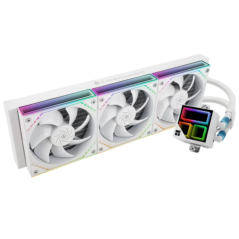 Thermalright Frozen Infinity 360 AIO CPU Liquid Cooler (Black, White)