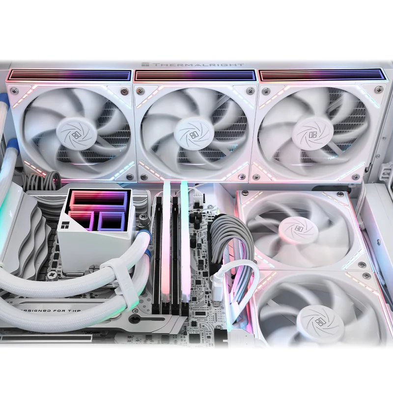 Thermalright Frozen Infinity 360 AIO CPU Liquid Cooler (Black, White)