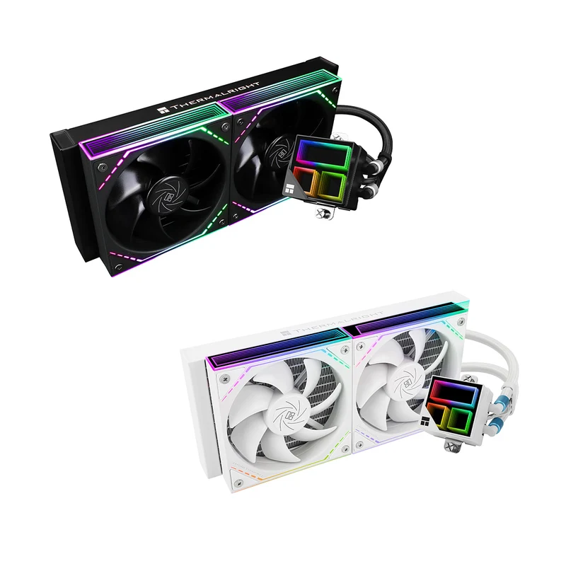 Thermalright Frozen Infinity 240 AIO CPU Liquid Cooler (Black, White)