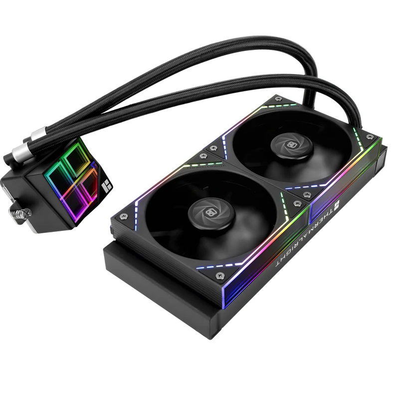 Thermalright Frozen Infinity 240 AIO CPU Liquid Cooler (Black, White)