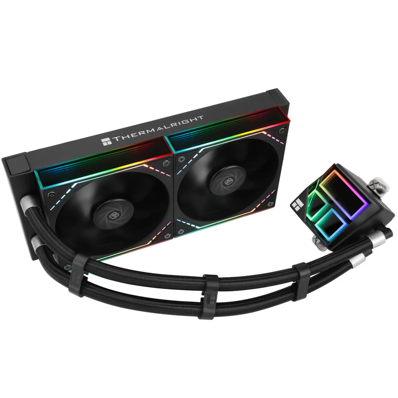 Thermalright Frozen Infinity 240 AIO CPU Liquid Cooler (Black, White)