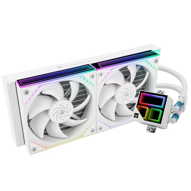 Thermalright Frozen Infinity 240 AIO CPU Liquid Cooler (Black, White)