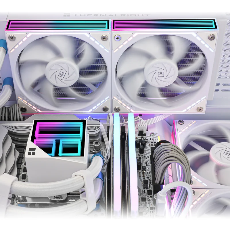 Thermalright Frozen Infinity 240 AIO CPU Liquid Cooler (Black, White)
