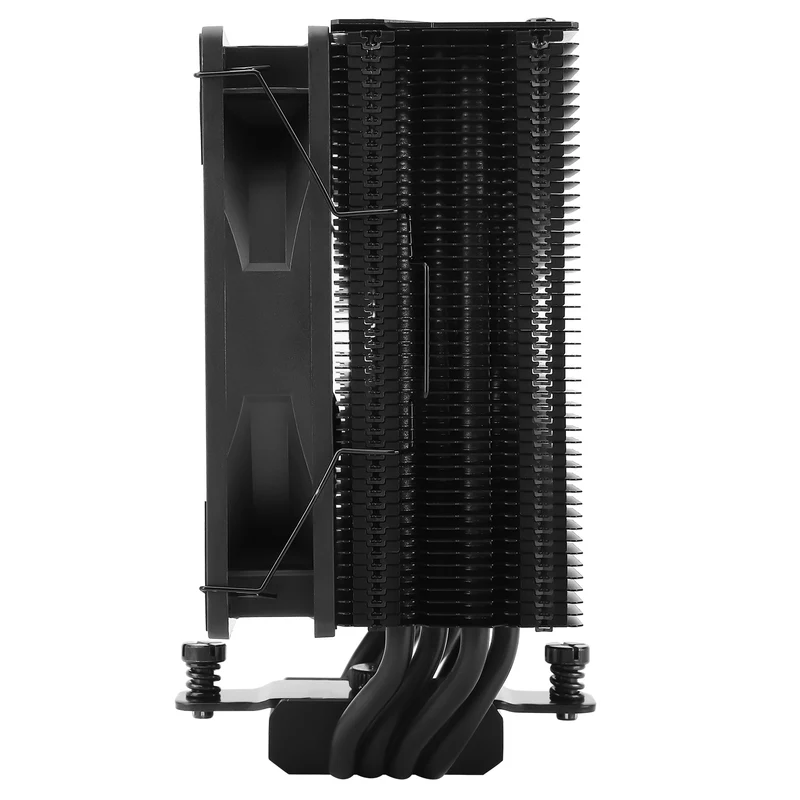Thermalright Assassin Spirit 120 EVO Dark Single-Tower CPU Air Cooler (Black)
