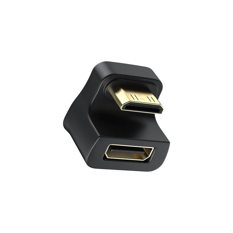 UAdapter - HDMI 2.1 Adapter 8K Mini HDMI Anschluss Buchse auf Stecker Kompatibel für Monitore