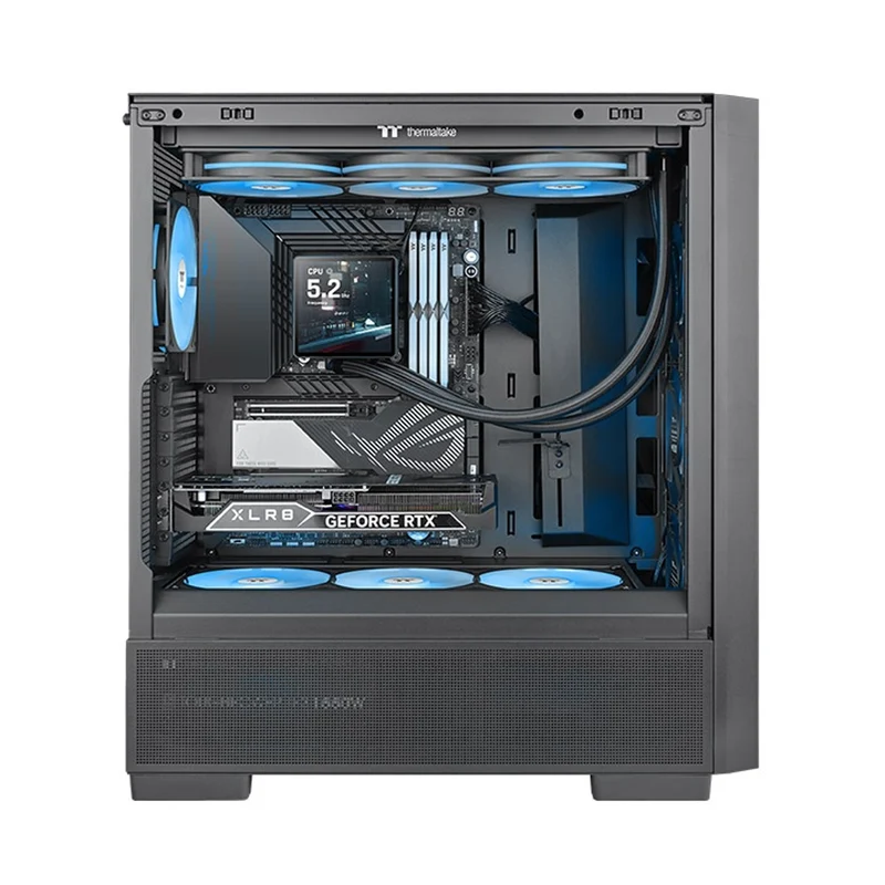 Thermaltake TH360 V3 Ultra ARGB Sync AIO Liquid Cooler with 3.95" LCD Display (Black, Snow Ed. ) (CL-W474-PL12SW-A, CL-W476-PL12SW-A)
