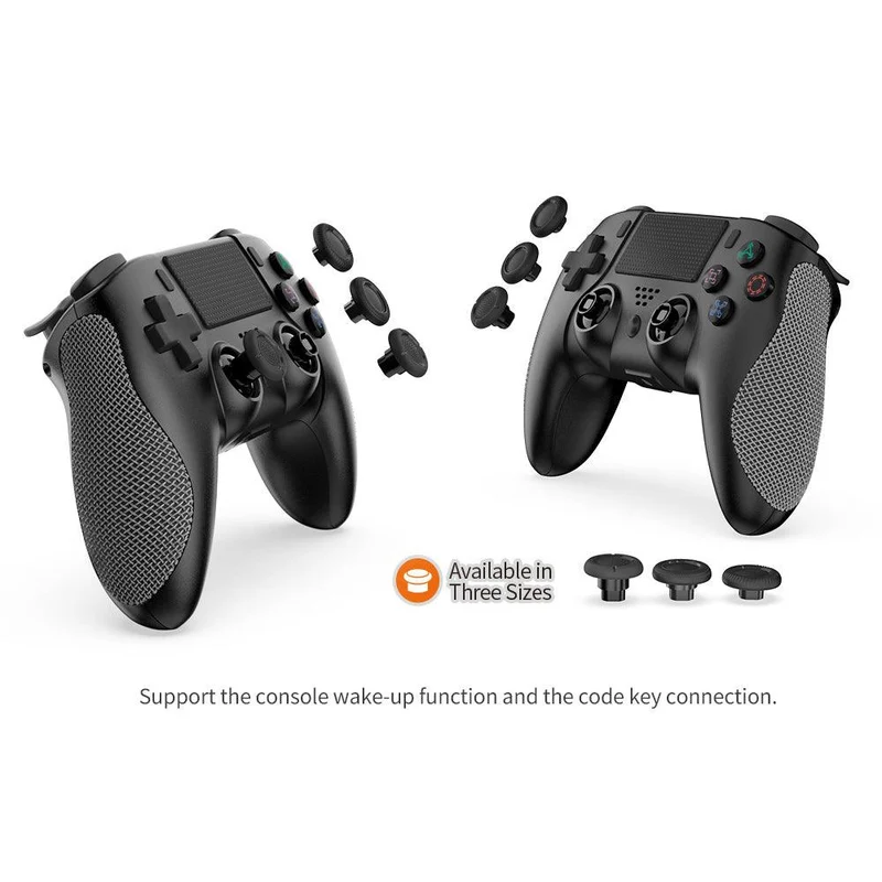 Dobe Wireless Controller for PS4 - TP4-0421B (Black, White)