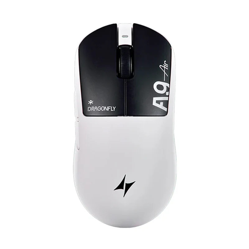 ATK Dragonfly A9 Air Ultimate Lightweight Wireless Gaming Mouse (Black, Midnight Pearl White, Phantom Orange, White)