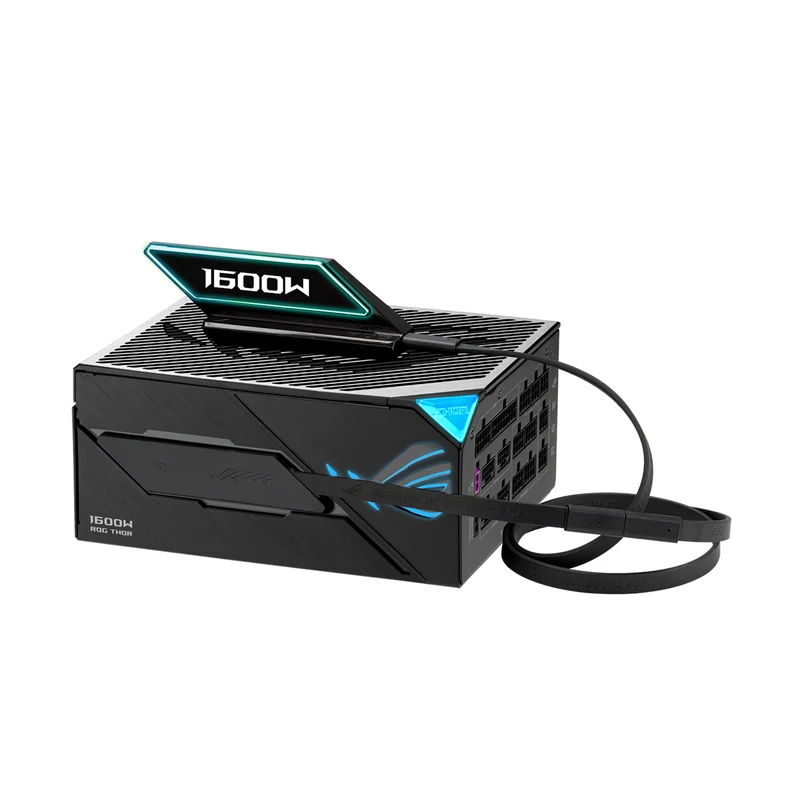 ASUS ROG THOR 1600W Titanium III EVO ATX 3.1 80+ Titanium Gaming Power Supply (ROG Equalizer)