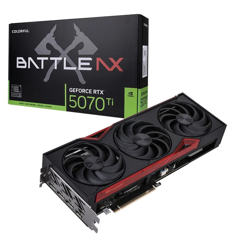 Colorful GeForce RTX 5070 Ti Battle AX SFF 16GB-V GDDR7 Graphics Card