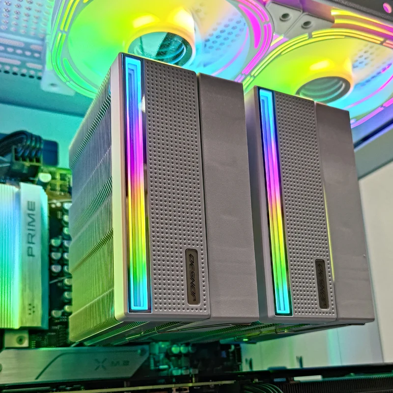 Aurora Astra White Desktop Gaming PC | AMD Ryzen 7 8700F | 16GB RAM | 1TB SSD | RX 9060 XT | Windows 11 Pro