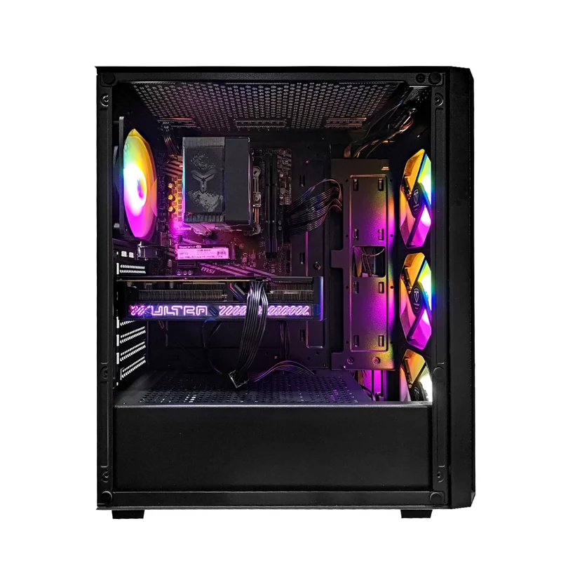 Sigma Breeze Black Desktop Gaming PC | AMD Ryzen 5 5600 | 16GB (2x8GB) RAM | 1TB SSD | RTX 5060 | Windows 11 Pro