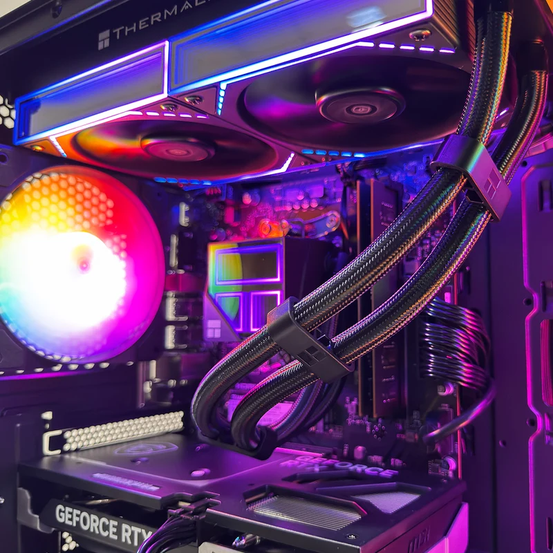 Aurora MAG FORGE Black Desktop Gaming PC | AMD Ryzen 7 8700F | 16GB (2x8GB) RAM | 1TB SSD | RTX 5060 Ti | Windows 11 Pro
