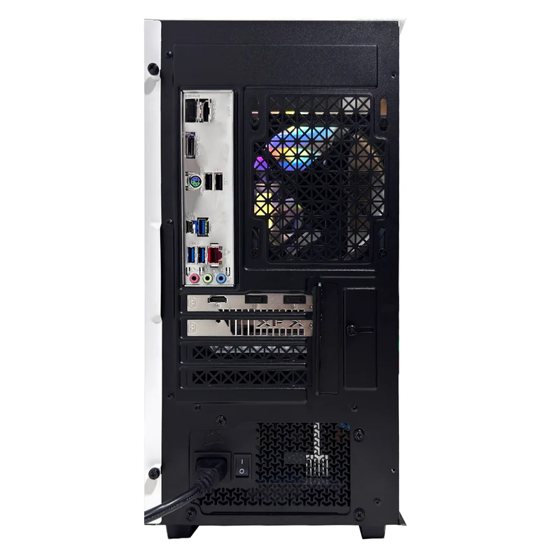 Aurora Macube110 White Desktop Gaming PC | AMD Ryzen 7 8700F | 16GB (2x8GB) RAM | 1TB SSD | RX 9060 XT | Windows 11 Pro