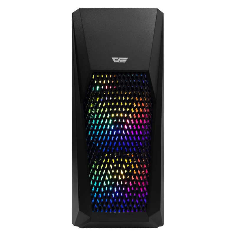 Alpha DK150 Black Desktop Gaming PC | AMD Ryzen 5 5500 | 16GB (2x8GB) RAM | 512GB SSD | RX 7600 | Win 11 Pro