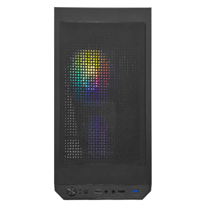 Alpha DK150 Black Desktop Gaming PC | AMD Ryzen 5 5500 | 16GB (2x8GB) RAM | 512GB SSD | RX 7600 | Win 11 Pro