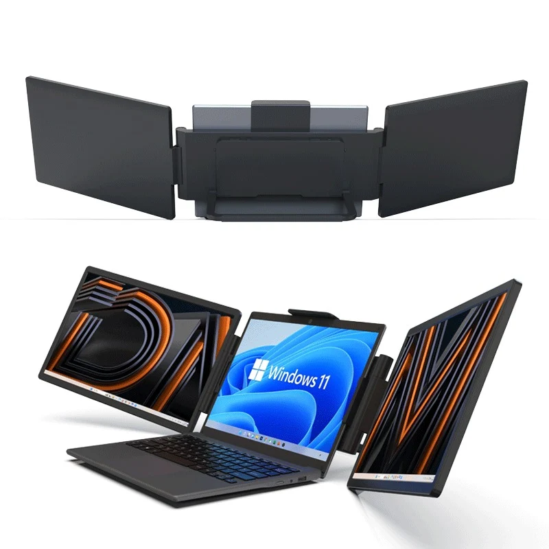DreaMonitor Leo 1403D 14" WUXGA (1920x1200) 60Hz 30ms IPS Dual Portable Monitor (Silver Grey)