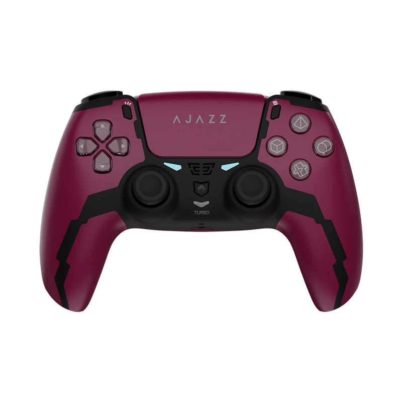 Ajazz GP100 PS Tri-Mode Gaming Controller with Hall Effect (Red)