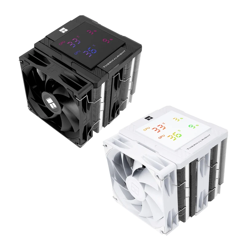 Thermalright Peerless Assassin 120 Digital CPU Cooler (Black, White)