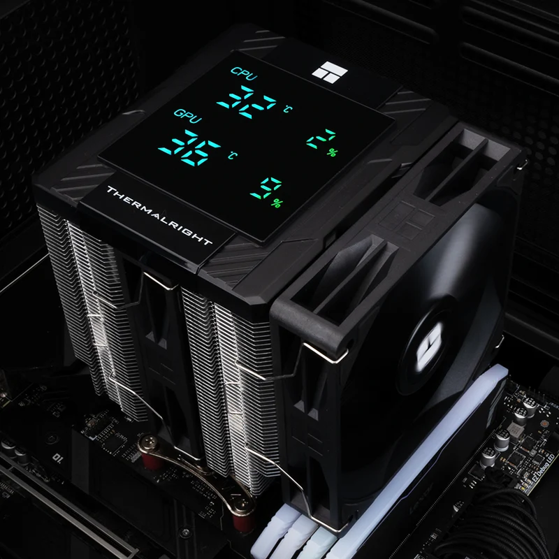 Thermalright Peerless Assassin 120 Digital CPU Cooler (Black, White)