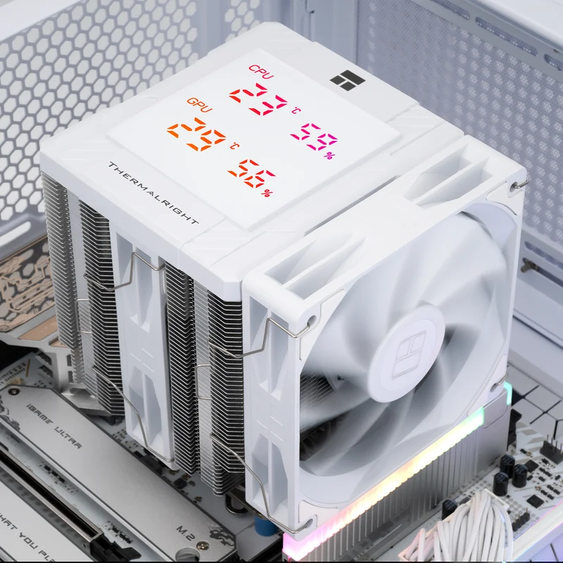 Thermalright Peerless Assassin 120 Digital CPU Cooler (Black, White)