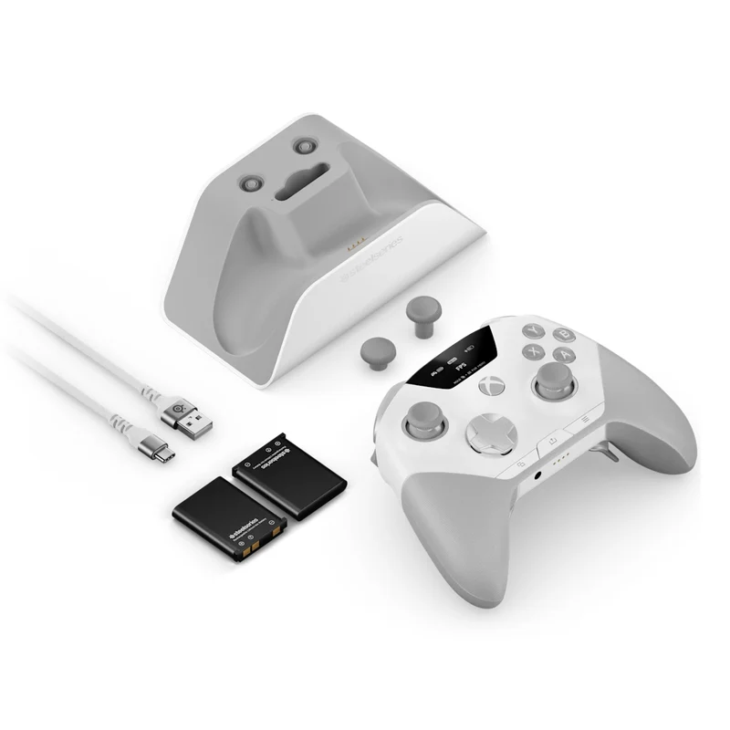 SteelSeries Aeon Pro Wireless Gaming Controller for Xbox / PC / Mobile (Black, White) (69112, 69115)