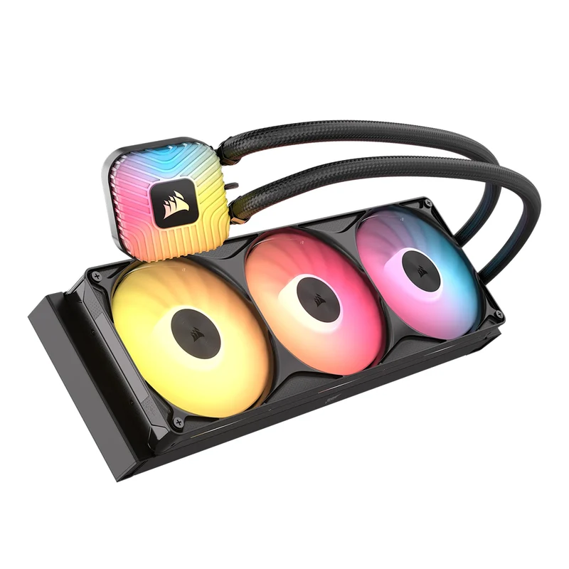 Corsair Nautilus II 360 RS ARGB Performance 360mm Liquid CPU Cooler (Black, White) (CW-9061049-WW, CW-9061050-WW)