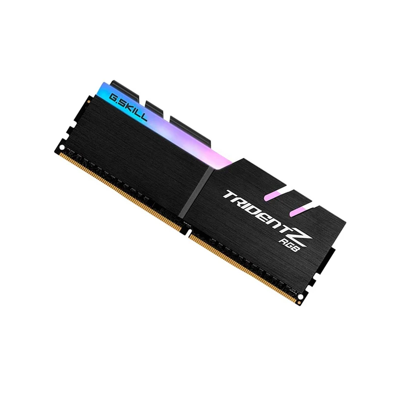 G.Skill Trident Z RGB 8GB (1x8GB) DDR4 3200 MT/s CL16-18-18-38 1.35V Intel XMP Memory Kit (Black) (F4-3200C16S-8GTZR)