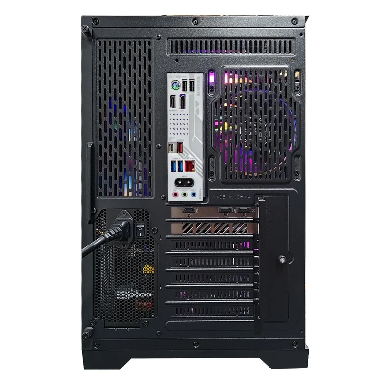 Sophos Luxe Black Desktop Gaming PC | AMD Ryzen 7 9700X | 32GB (2x16GB) RAM | 1TB SSD | RX 9060 XT | Windows 11 Pro