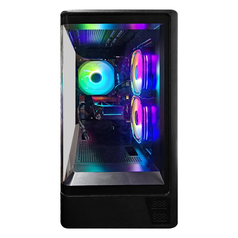 Aurora Astra Black Desktop Gaming PC | AMD Ryzen 7 8700F | 16GB RAM | 1TB SSD | RX 9060 XT | Windows 11 Pro