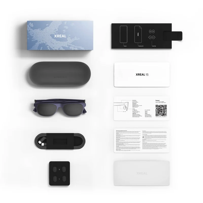 XREAL 1S 500" Cinematic Screen AR Glasses (X1113)
