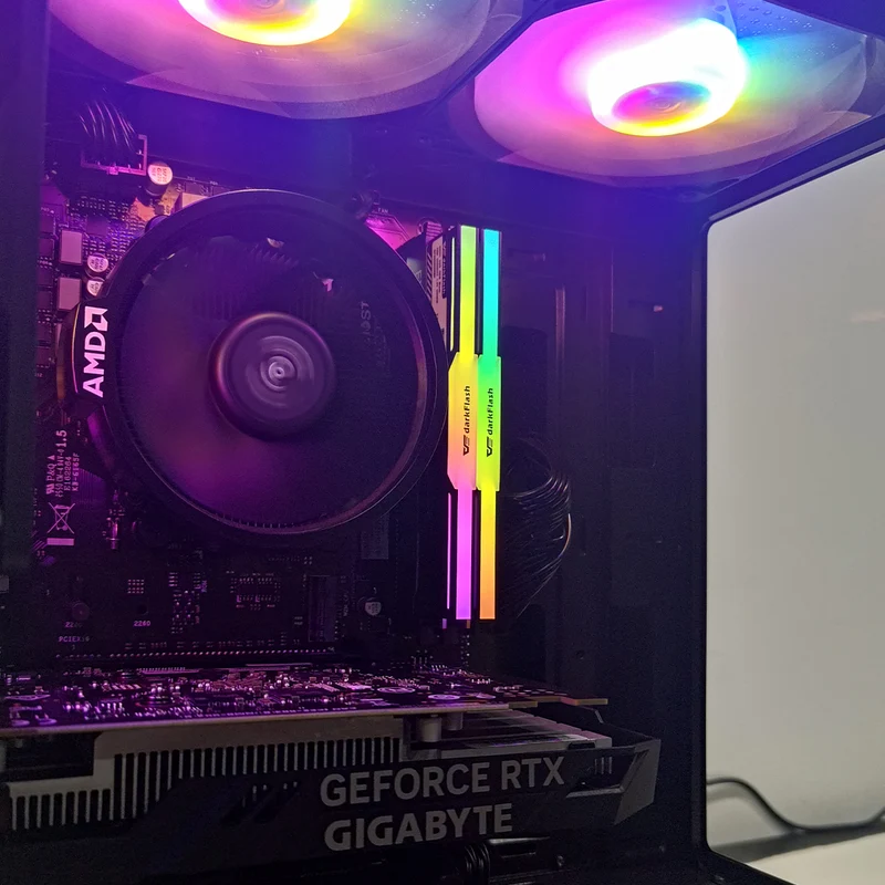 Alpha Juro Black Desktop Gaming PC | AMD Ryzen 5 5500 | 16GB (2x8GB) RAM | 512GB SSD | RTX 3050 | Windows 11 Pro