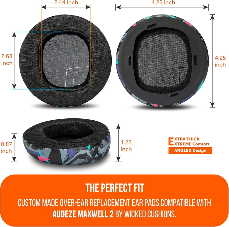 Wicked Cushions Maxwell 2 Mod Kit (90s Black, Black) (Maxwell2-ModKit-90B, Maxwell2-ModKit-B)