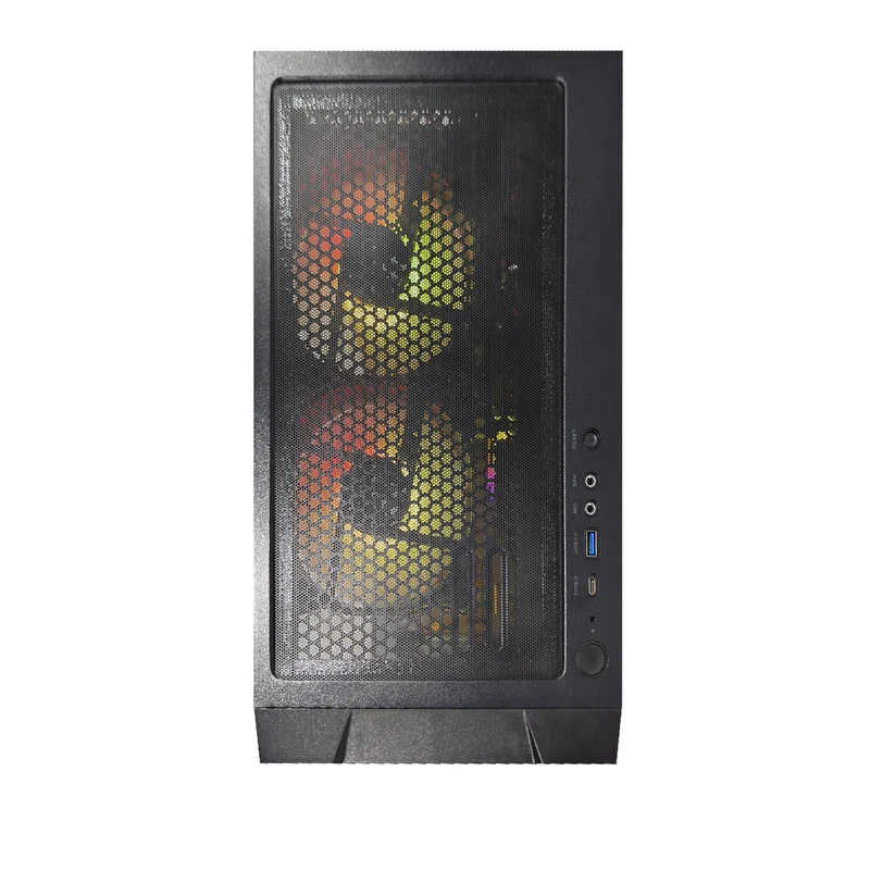 Alpha Airone 300 Black Desktop Gaming PC | AMD Ryzen 5 5500 | 16GB (2x8GB) RAM | 512GB SSD | RX 7600 | Windows 11 Pro