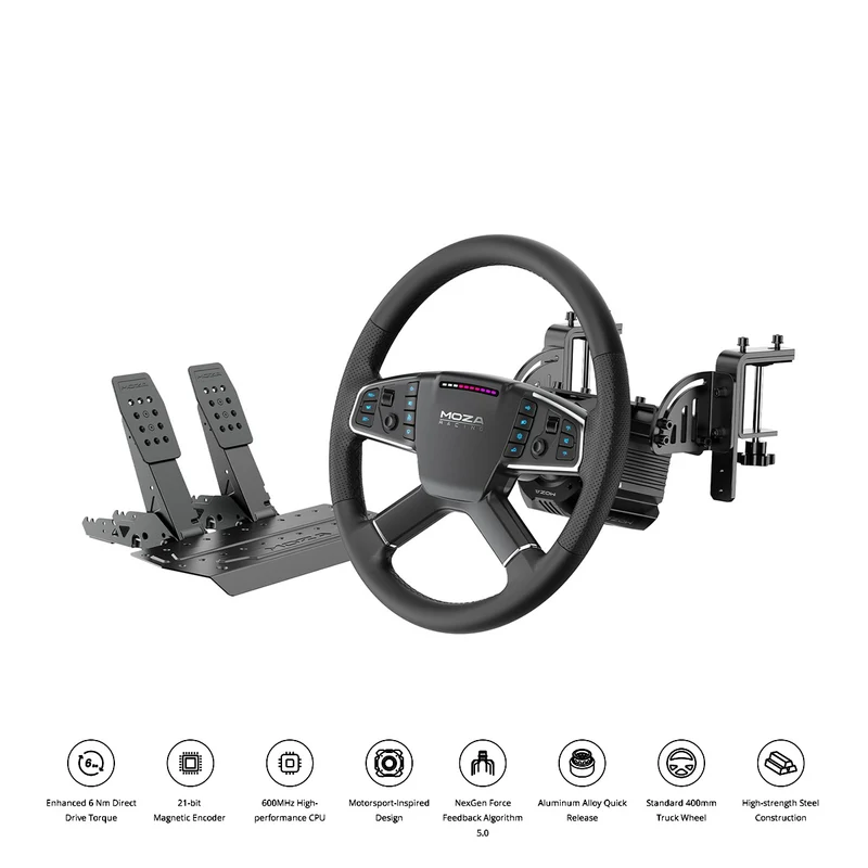 Moza R5 Pro Truck Driving Simulator (RS112)