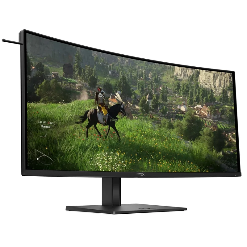 HyperX OMEN OLED C49PPAA 34" WQHD (3440x1440) 360Hz 0.03ms GtG QD-OLED Gaming Monitor with Height/ Tilt/ Swivel Adjustment