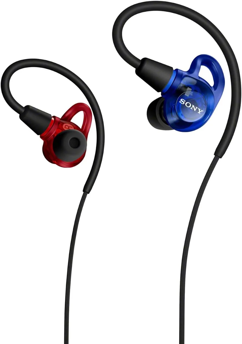 Sony IER-M500 Wired In-ear Monitor Headphones for Professionals (Black, Clear, Red/Blue)