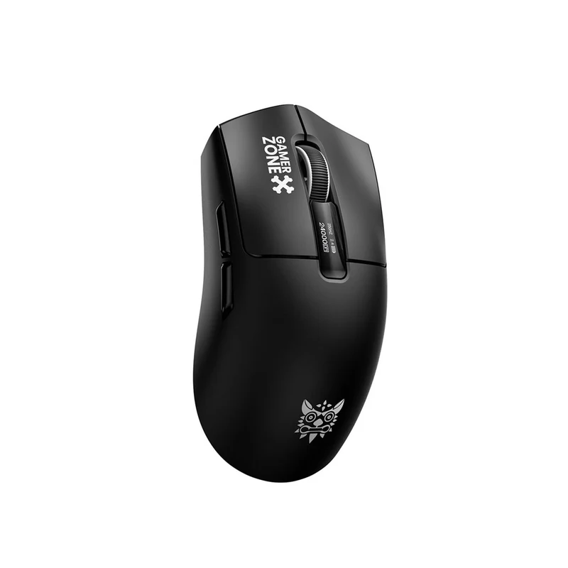 Onikuma DM10 Tri-Mode RGB Wireless Gaming Mouse (Black, White)