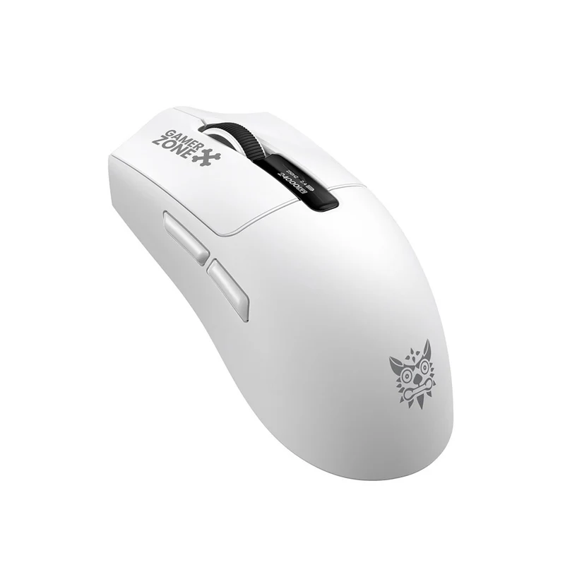 Onikuma DM10 Tri-Mode RGB Wireless Gaming Mouse (Black, White)