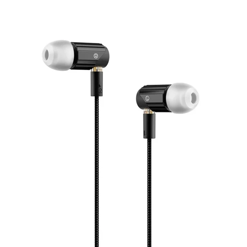 HiBy Yves Plus 7mm Micro-dynamic Be-coated HiFi Earphones (Black, Orange, Green)