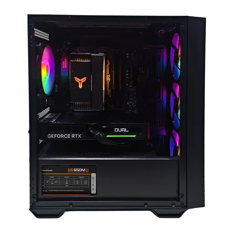 Sigma Pro Forge Black Desktop Gaming PC | AMD Ryzen 5 5600 | 16GB (2x8GB) RAM | 1TB SSD | RTX 5060 | Windows 11 Pro
