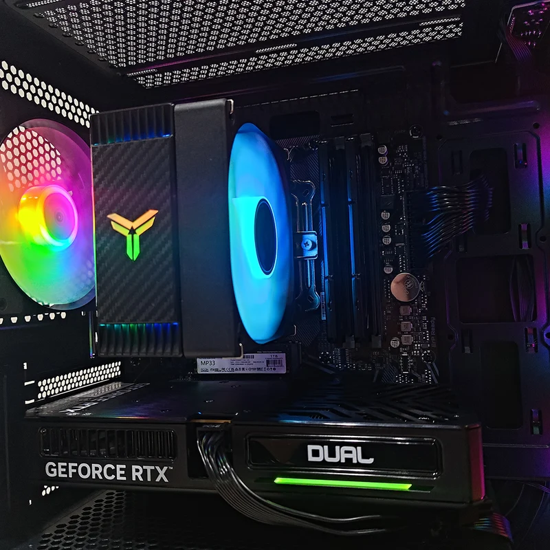 Sigma Pro Forge Black Desktop Gaming PC | AMD Ryzen 5 5600 | 16GB (2x8GB) RAM | 1TB SSD | RTX 5060 | Windows 11 Pro
